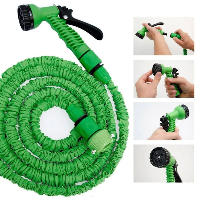 Tuyau Magique Élastique de Jardin, Pompe Extensible