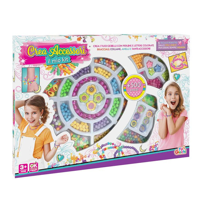 Crea Gioielli Creativi per Bambini 500+ Pezzi