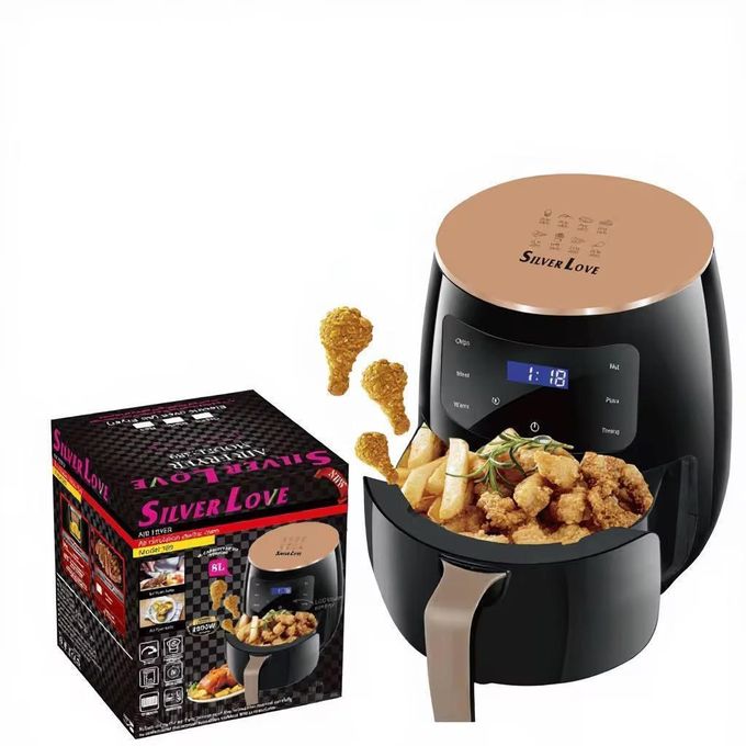 Friggitrice ad Aria Digitale 2800W Touch 8 Programmi