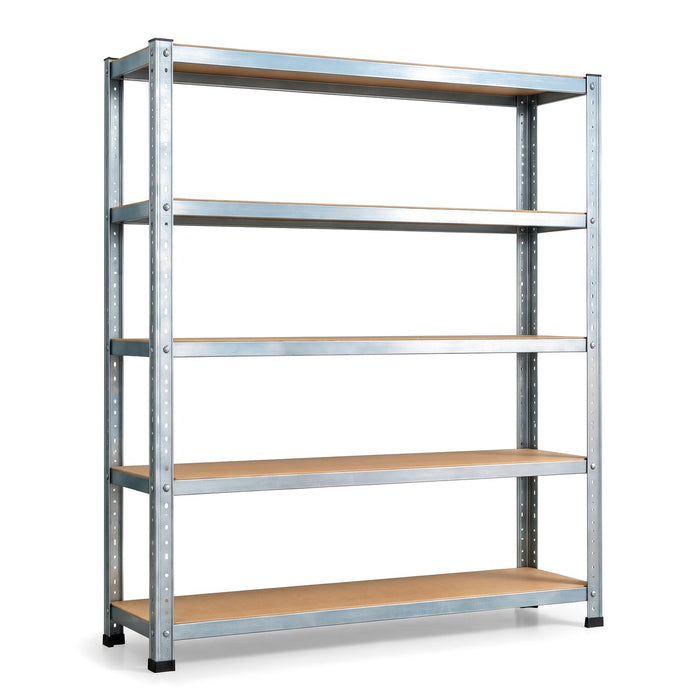 Scaffale metallico multiuso 180x90x40 cm