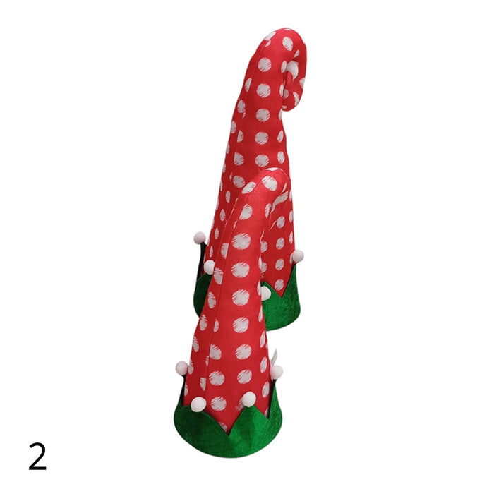 Cono Decorativo Arricciato in Tessuto