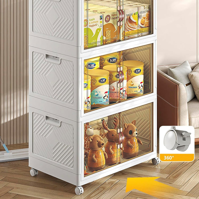 Boîte de rangement pliable multi-niveaux Super Box