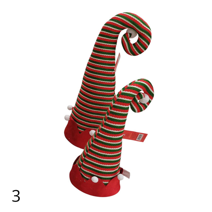 Cono Decorativo Arricciato in Tessuto