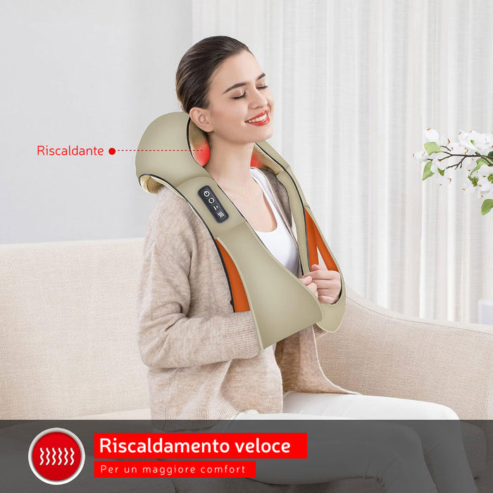 Shiatsu Cervical Pro - Masseur avancé pour le cou et les épaules