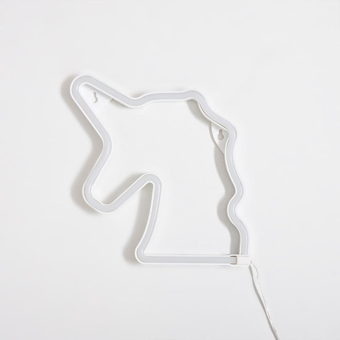 Lampe néon LED Licorne