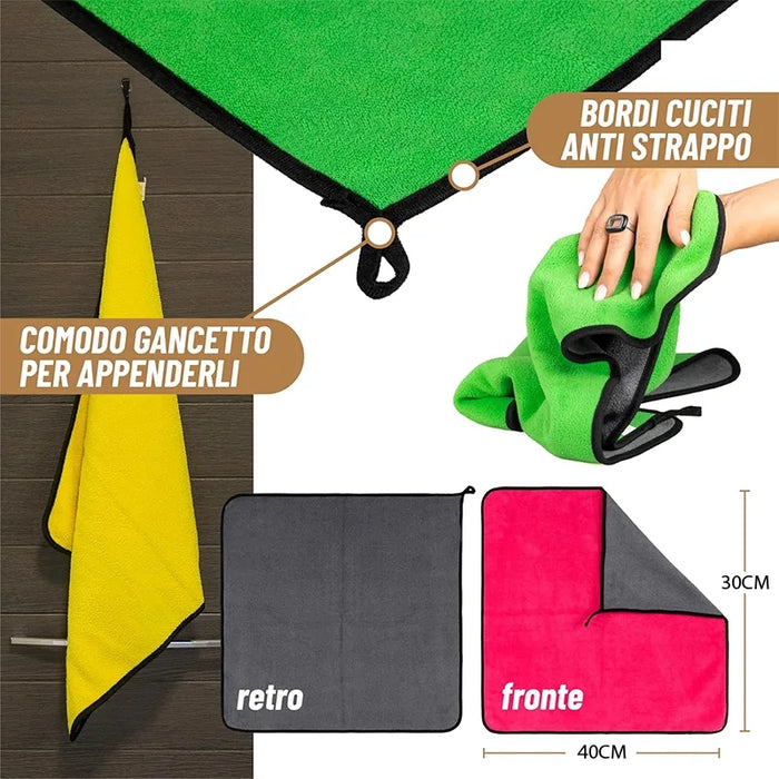 Chiffon Microfibre Multi-usages