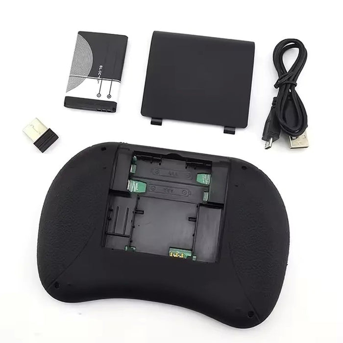 Mini Clavier sans fil Rii i8 avec pavé tactile et souris gyroscopique