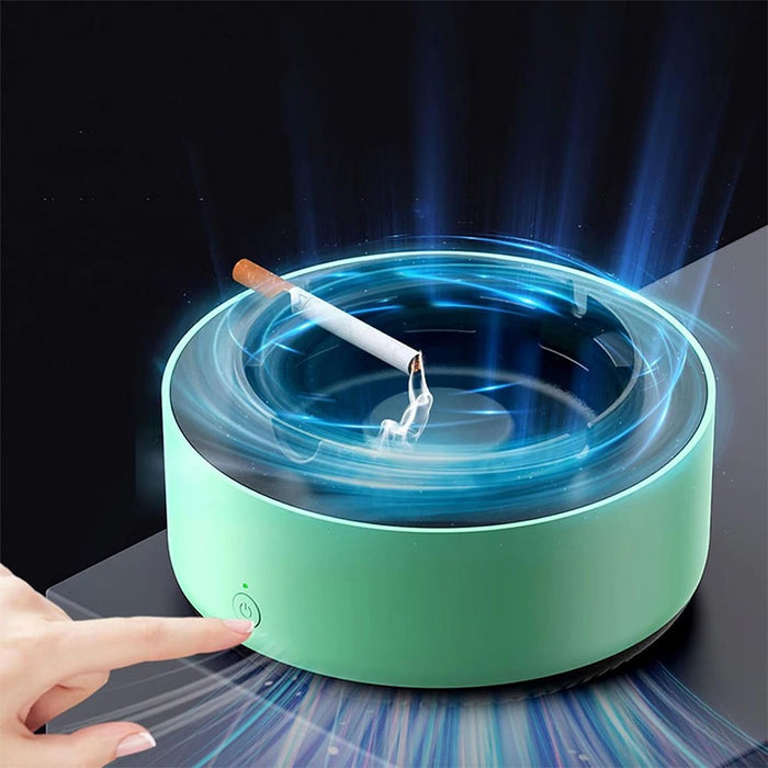 Posacenere Intelligente con Purificatore d'Aria Integrato