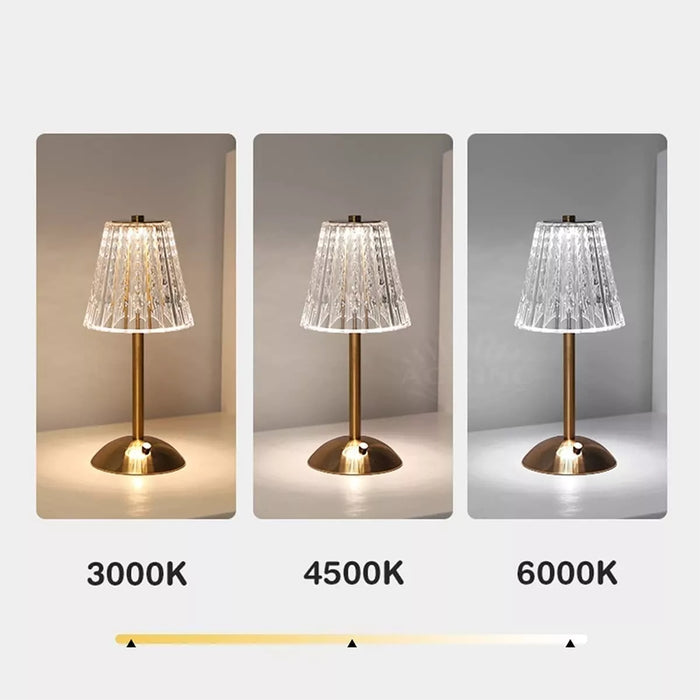 Lampe Cristal Vintage