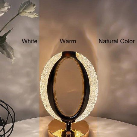 Oval Led Touch Lampada Ricaricabile