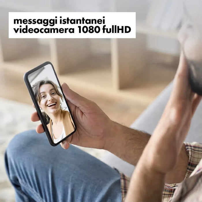 Ring Vision Sonnette Vidéo WiFi avec Vision Nocturne