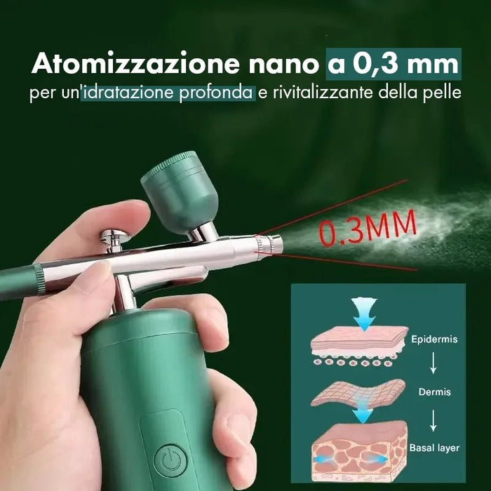 Aérographe professionnel Compresseur pour Maquillage et Nail Art