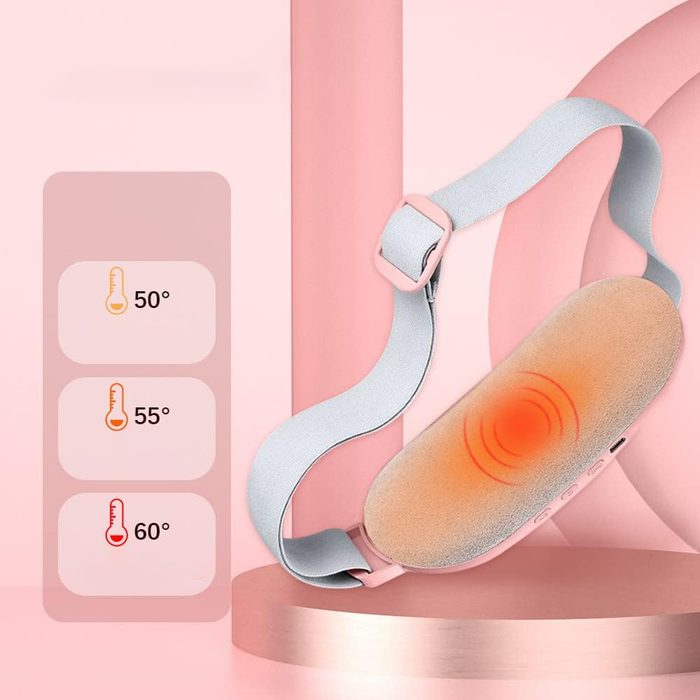 Calm Heat Lumbar Massage Belt for Menstrual Pain