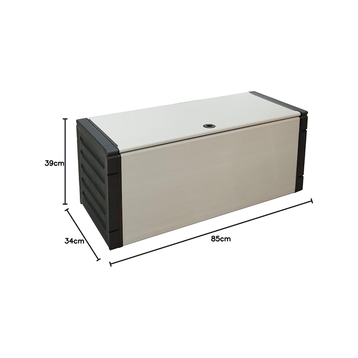Banc avec Paniers de Tri Sélectif