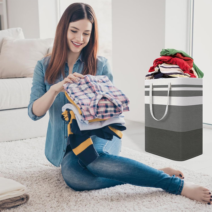 Panier à Linge XL avec Poignées