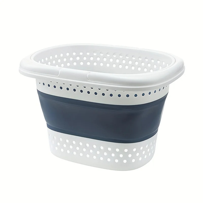Panier à linge compact et pliable