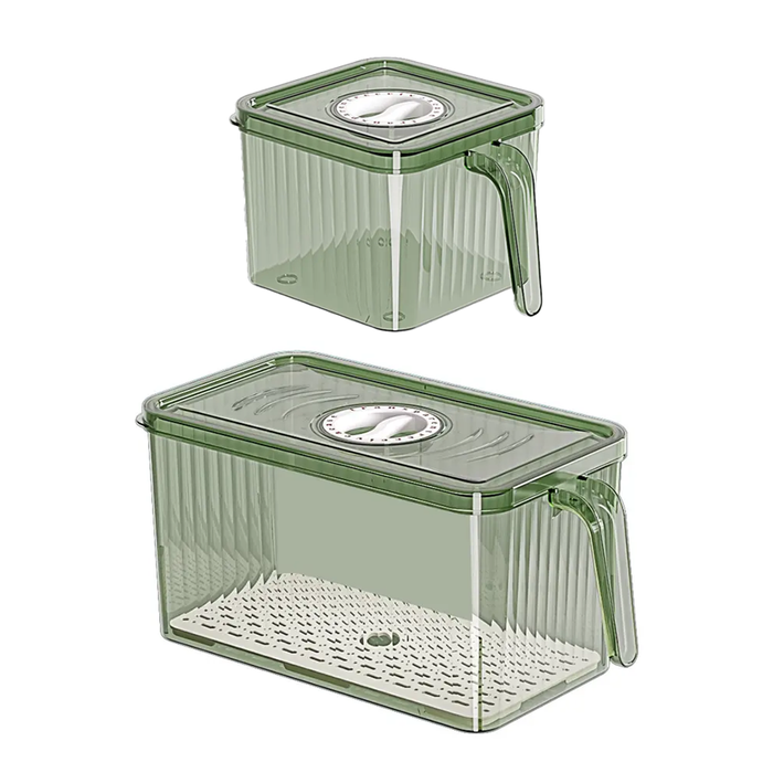 Organisateur Transparent avec Minuteur Fraîcheur