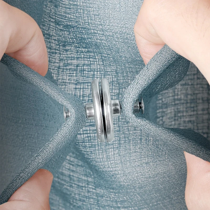 Invisible Magnetic Curtain Tiebacks