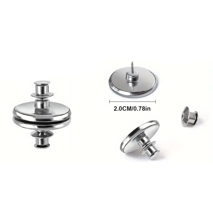 Invisible Magnetic Curtain Tiebacks