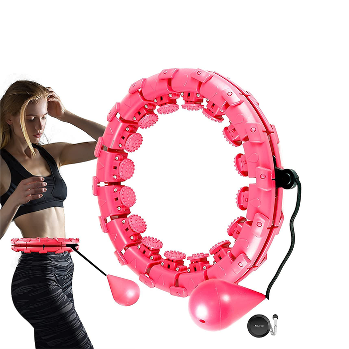 Cerceau de fitness ajustable avec balle lestée