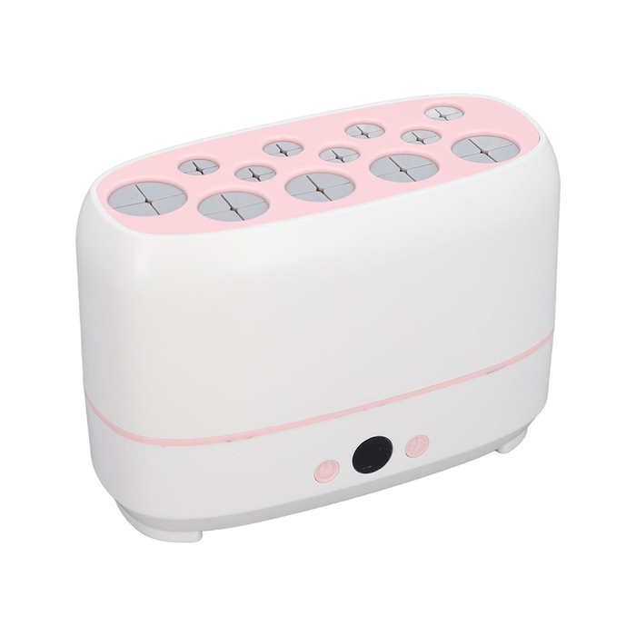 Asciugapennelli Elettrico con 12 Slot per Pennelli Make Up