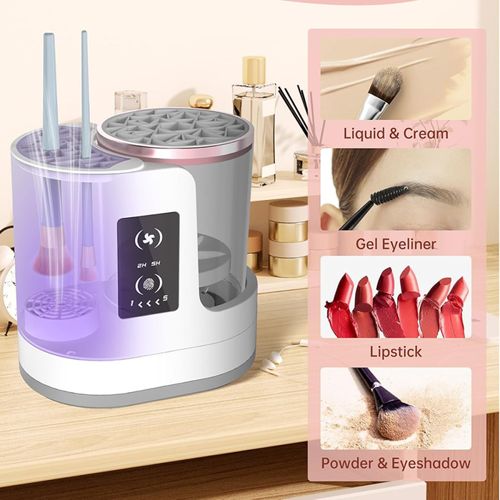 Electric Makeup Brush Cleaner 3 in 1