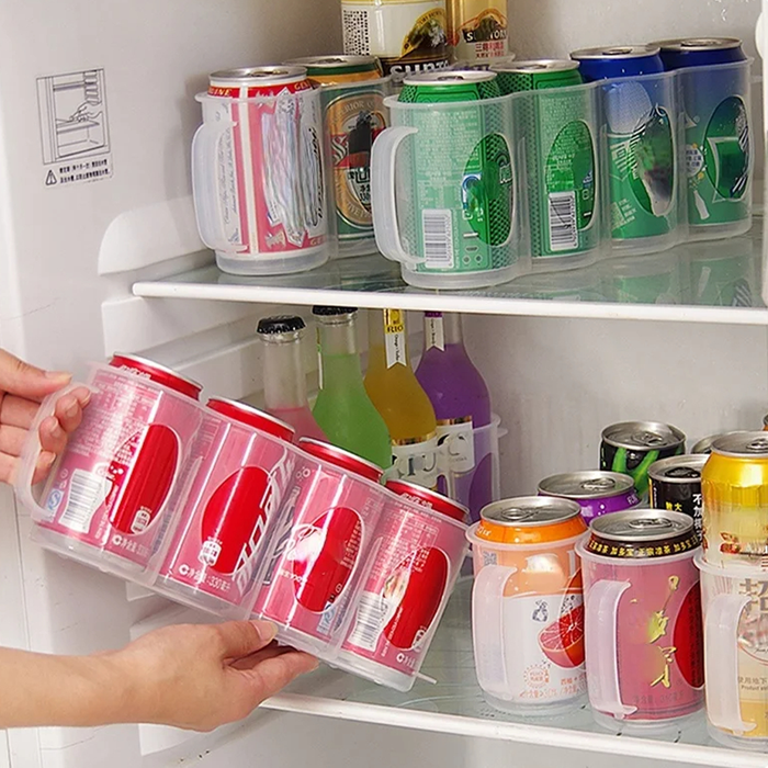 Organiseur de canettes pour réfrigérateur
