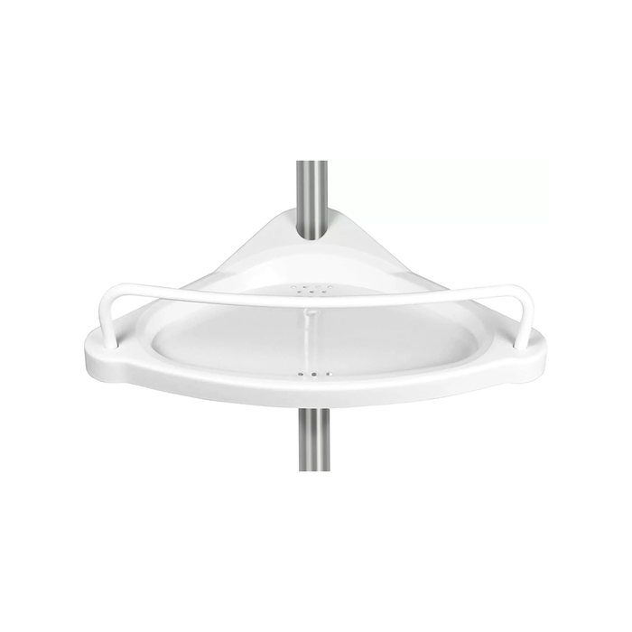 Étagère d'angle de salle de bain réglable