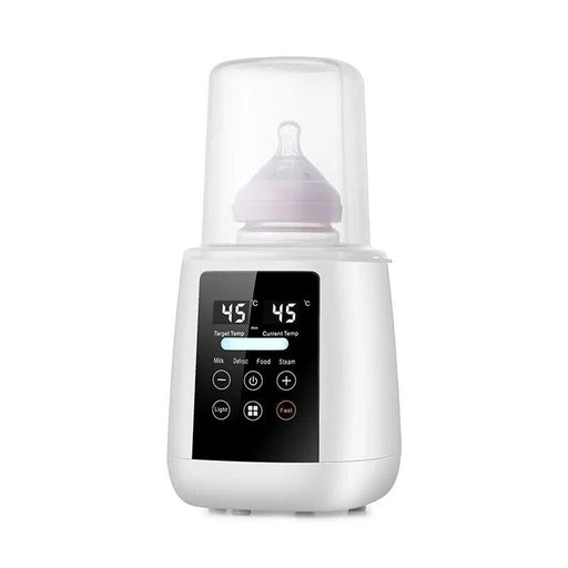 Scaldabiberon elettrico multifunzione 6 in 1 per neonati, dispositivo compatto per scaldare latte e pappa. 