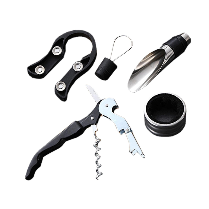 Coffret Ouvre-bouteille de Vin 5 en 1