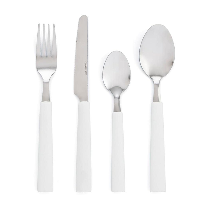 Set Posate 16 Pezzi in Acciaio Inox