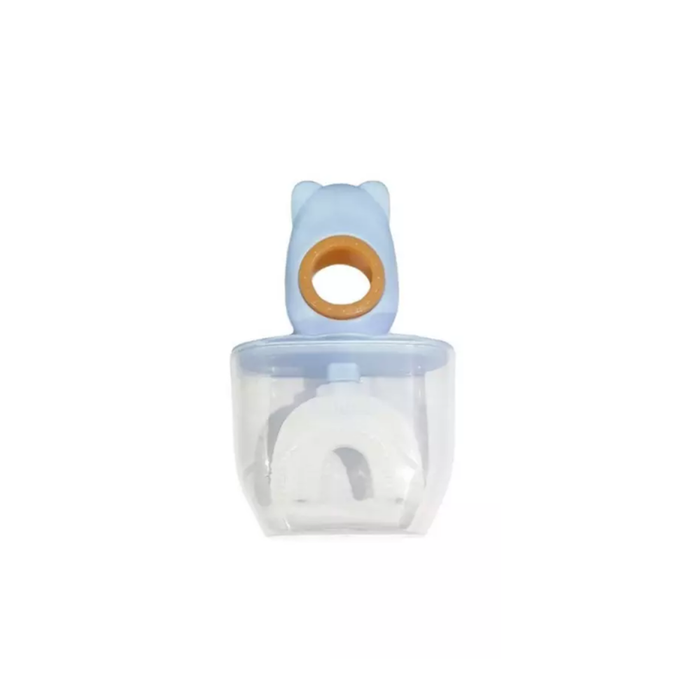 Brosse à dents en silicone en forme de U pour enfants