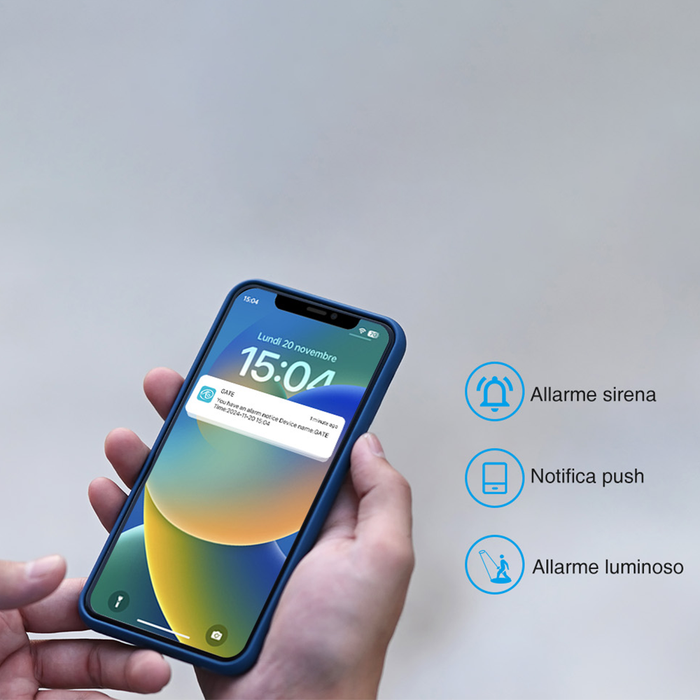 Caméra Wi-Fi extérieure 2,5K à double objectif