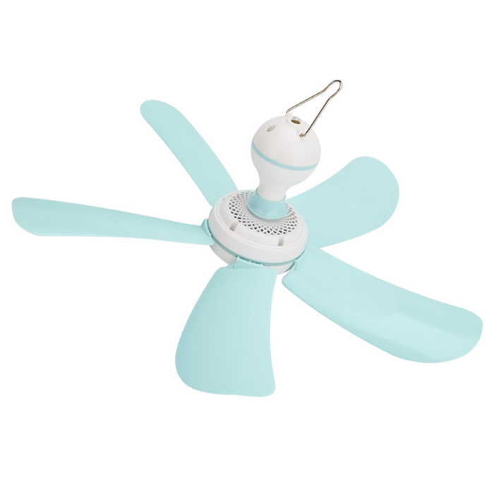 Ventilateur de plafond avec crochet de suspension et câble