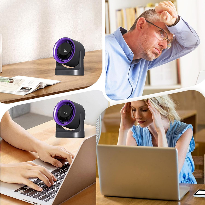 Ventilateur intelligent avec affichage LED