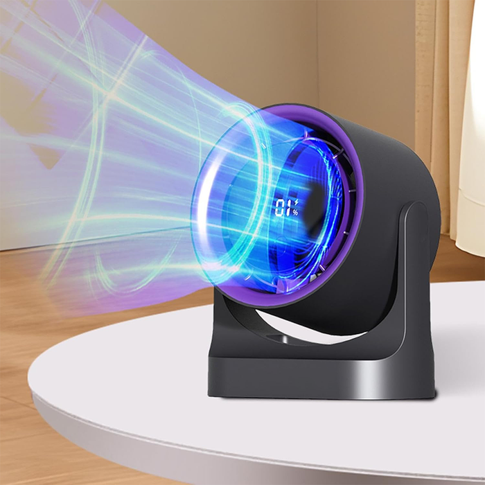 Ventilateur intelligent avec affichage LED
