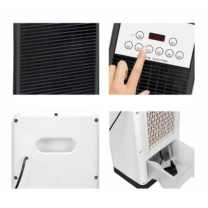Dual Climate Bladeless Tower Fan Hot/Cold