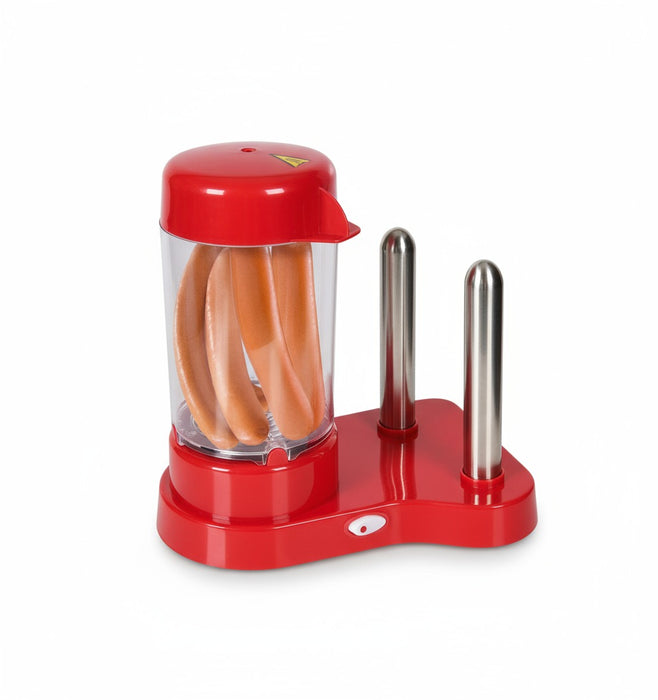 Macchina Elettrica per Hot Dog con Vapore e Spiedini in Acciaio