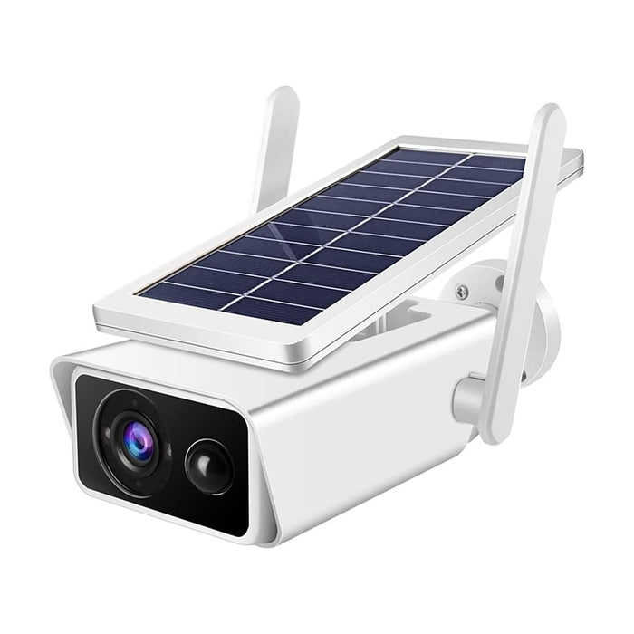 IP66 Solar Security Camera with Night Vision and Motion Detection
