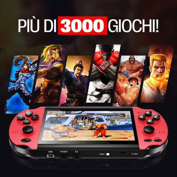 Gameplayer X7, Console Più di 3000 Giochi