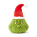 Cuscino peluche Grinch con cappello di Babbo Natale