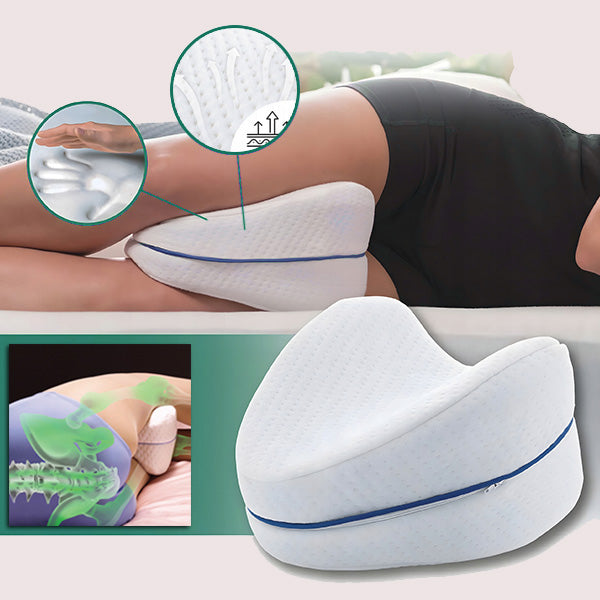 Cuscino Ergonomico Ortopedico per Gambe e Ginocchia in Memory Foam