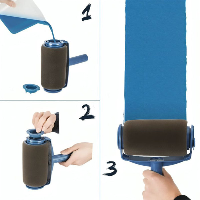 Pro Paint Master, Set Rullo Pittura 6 Pezzi per Verniciatura Fai-da-te