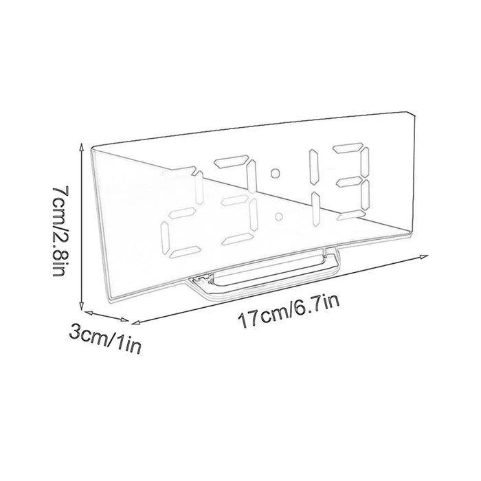 Réveil numérique LED