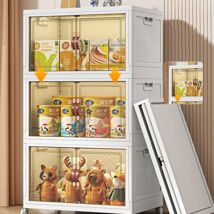 Boîte de rangement pliable multi-niveaux Super Box