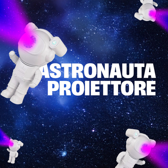 Projecteur LED astronaute avec haut-parleur BT intégré