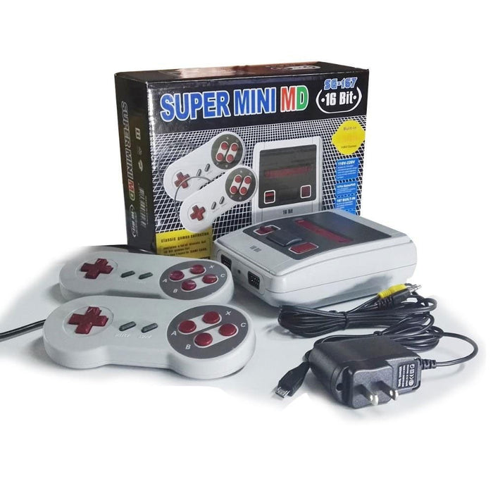 Mini console rétro SG167 600 jeux classiques 16 bits