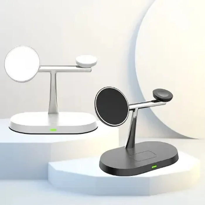 Station de Recharge Sans Fil 4 En 1 – La solution complète pour recharger vos appareils !