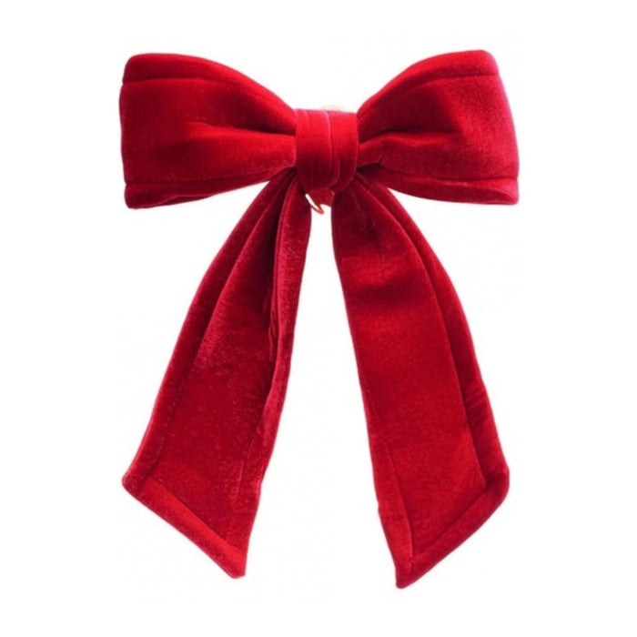 Fiocco di Natale bordeaux 30 cm