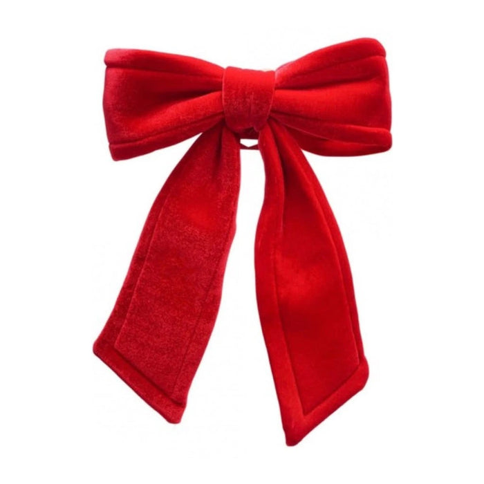 Fiocco di Natale rosso 60 cm